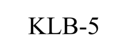 KLB-5 trademark