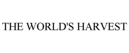 THE WORLD'S HARVEST trademark