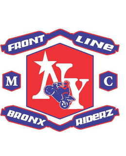 FRONT LINE BRONX RIDERZ NY M C trademark