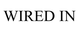 WIRED IN trademark