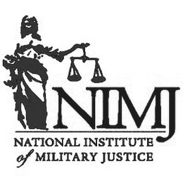 NIMJ NATIONAL INSTITUTE OF MILITARY JUSTICE trademark