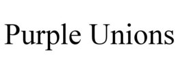 PURPLE UNIONS trademark