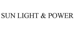 SUN LIGHT & POWER trademark