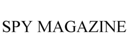 SPY MAGAZINE trademark