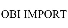 OBI IMPORT trademark
