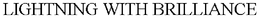 LIGHTNING WITH BRILLIANCE trademark