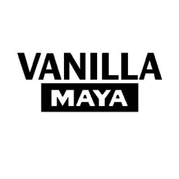 VANILLA MAYA trademark