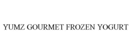 YUMZ GOURMET FROZEN YOGURT trademark