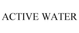 ACTIVE WATER trademark