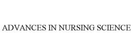 ADVANCES IN NURSING SCIENCE trademark