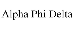 ALPHA PHI DELTA trademark