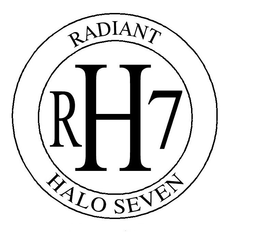 RH7 RADIANT HALO SEVEN trademark