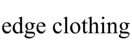 EDGE CLOTHING trademark
