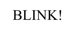 BLINK! trademark