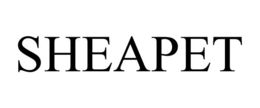 SHEAPET trademark