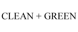 CLEAN + GREEN trademark