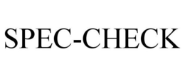 SPEC-CHECK trademark