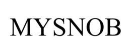 MYSNOB trademark