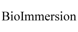 BIOIMMERSION trademark