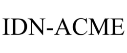 IDN-ACME trademark