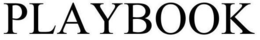 PLAYBOOK trademark