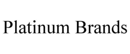 PLATINUM BRANDS trademark