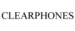 CLEARPHONES trademark