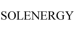 SOLENERGY trademark