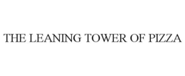 THE LEANING TOWER OF PIZZA trademark
