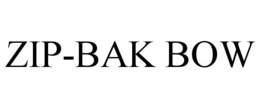 ZIP-BAK BOW trademark