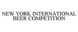 NEW YORK INTERNATIONAL BEER COMPETITION trademark