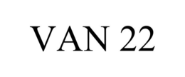 VAN 22 trademark