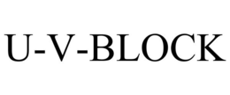 U-V-BLOCK trademark