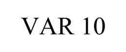 VAR 10 trademark