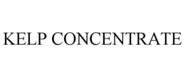 KELP CONCENTRATE trademark