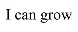 I CAN GROW trademark