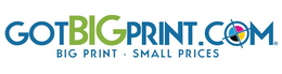 GOTBIGPRINT.COM BIG PRINT - SMALL PRICES trademark