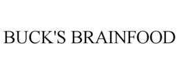 BUCK'S BRAINFOOD trademark