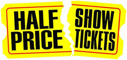 HALF PRICE SHOW TICKETS trademark