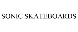 SONIC SKATEBOARDS trademark