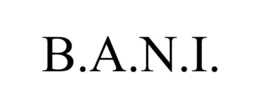 B.A.N.I. trademark