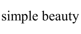 SIMPLE BEAUTY trademark