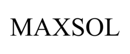 MAXSOL trademark