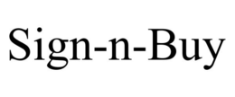 SIGN-N-BUY trademark