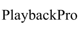 PLAYBACKPRO trademark