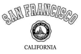 SAN FRANCISCO · CITY BY THE BAY · GOLDEN STATE CALIFORNIA trademark