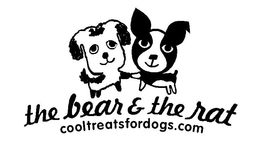THE BEAR & THE RAT COOLTREATSFORDOGS.COM trademark