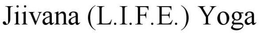 JIIVANA (L.I.F.E.) YOGA trademark