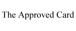 THE APPROVED CARD trademark