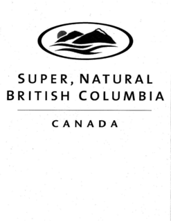 SUPER, NATURAL BRITISH COLUMBIA CANADA trademark
